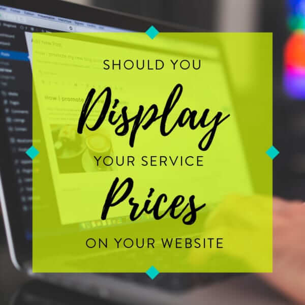 Should You Display Your Service Prices on Your Website image